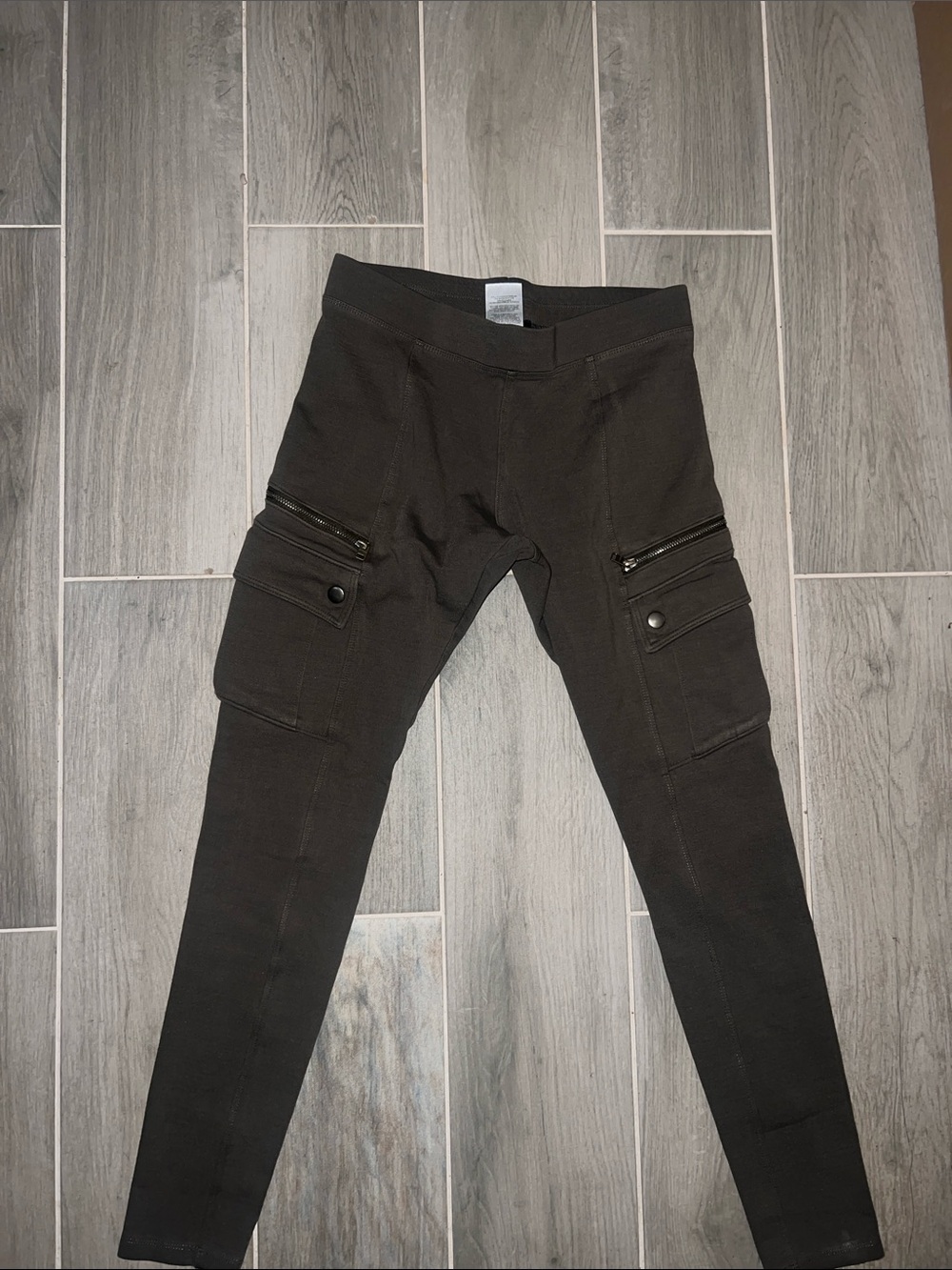 Women’s Black Cargo Jogger Pants - Slim Fit